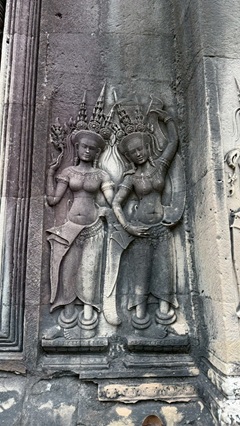 アンコールワット 神像