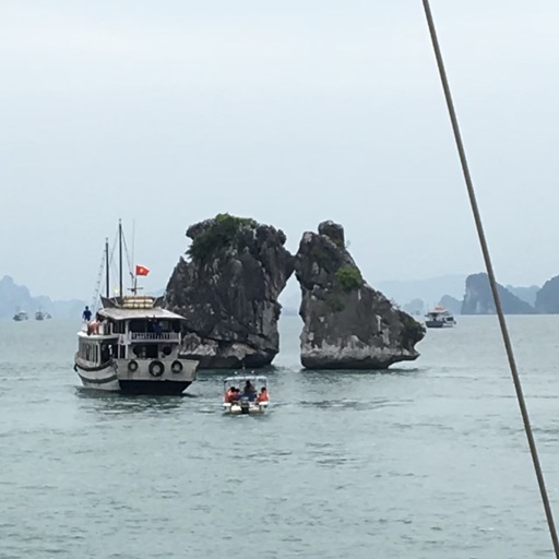 ハロン湾 夫婦岩