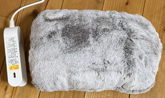 山善　蓄熱式湯たんぽと蓄熱用電源コード