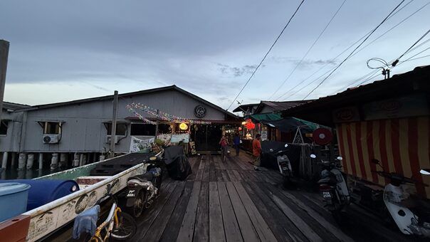 世界遺産の水上集落