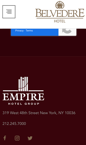 ベルベデーレ ホテルのロゴ