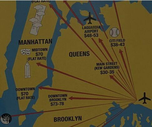 タクシー運賃表(拡大)