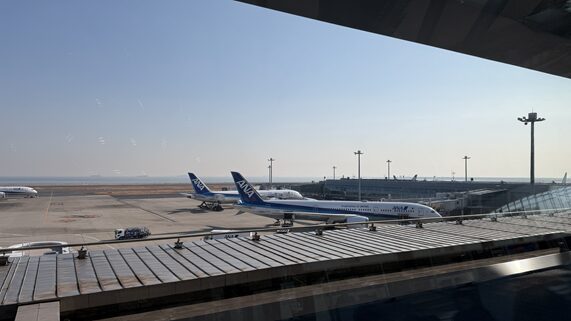 羽田空港からANAでニューヨークに