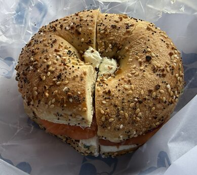 Russ & Daughters Russ & Daughters スモークサーモンとクリームチーズのベーグル2