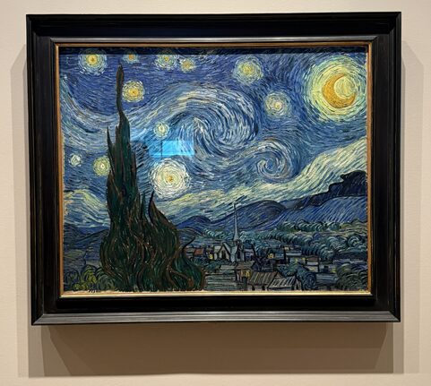 今回、訪問時の額縁